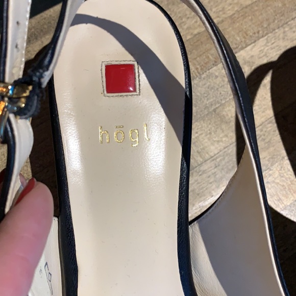 Sling back Mules by Hogl size 9+ - Picture 2 of 4